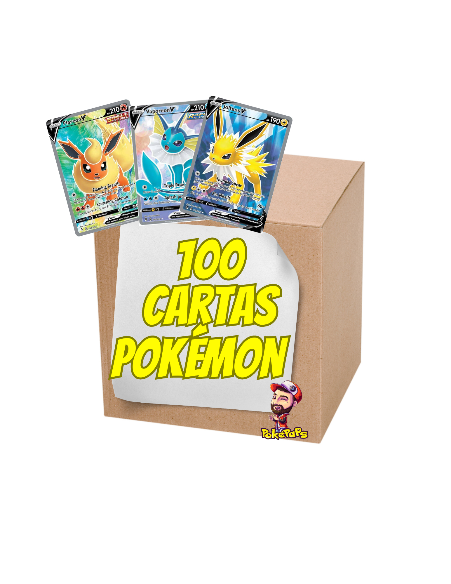 Caja misteriosa de Cartas Pokémon – Pokepaps