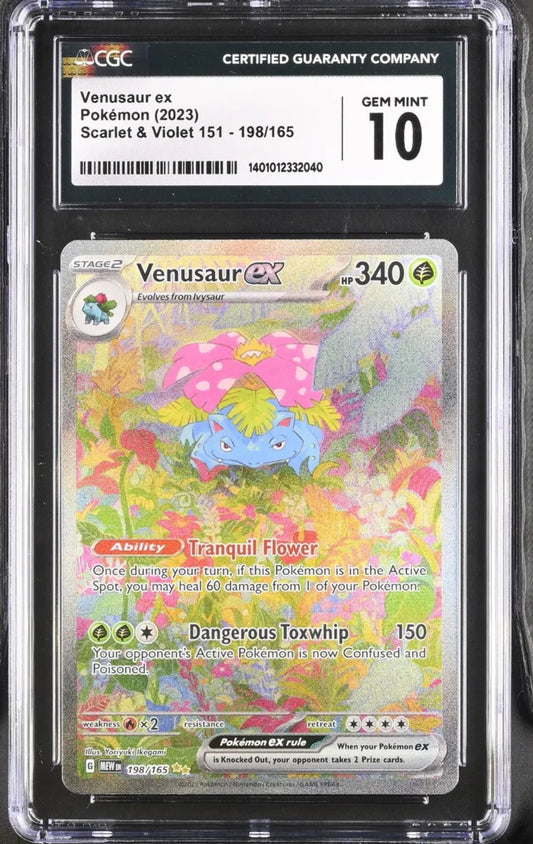 Venusaur SAR CGC 10